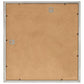 Fotolijsten 3 St Voor Wand 50X50Cm Mdf Zilverkleurig