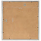Fotolijsten 3 St Voor Wand 50X50Cm Mdf Zilverkleurig