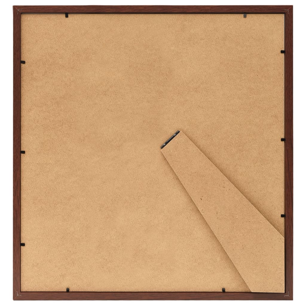 Fotolijsten 3 St Voor Tafel 20X20 Cm Mdf Bruin