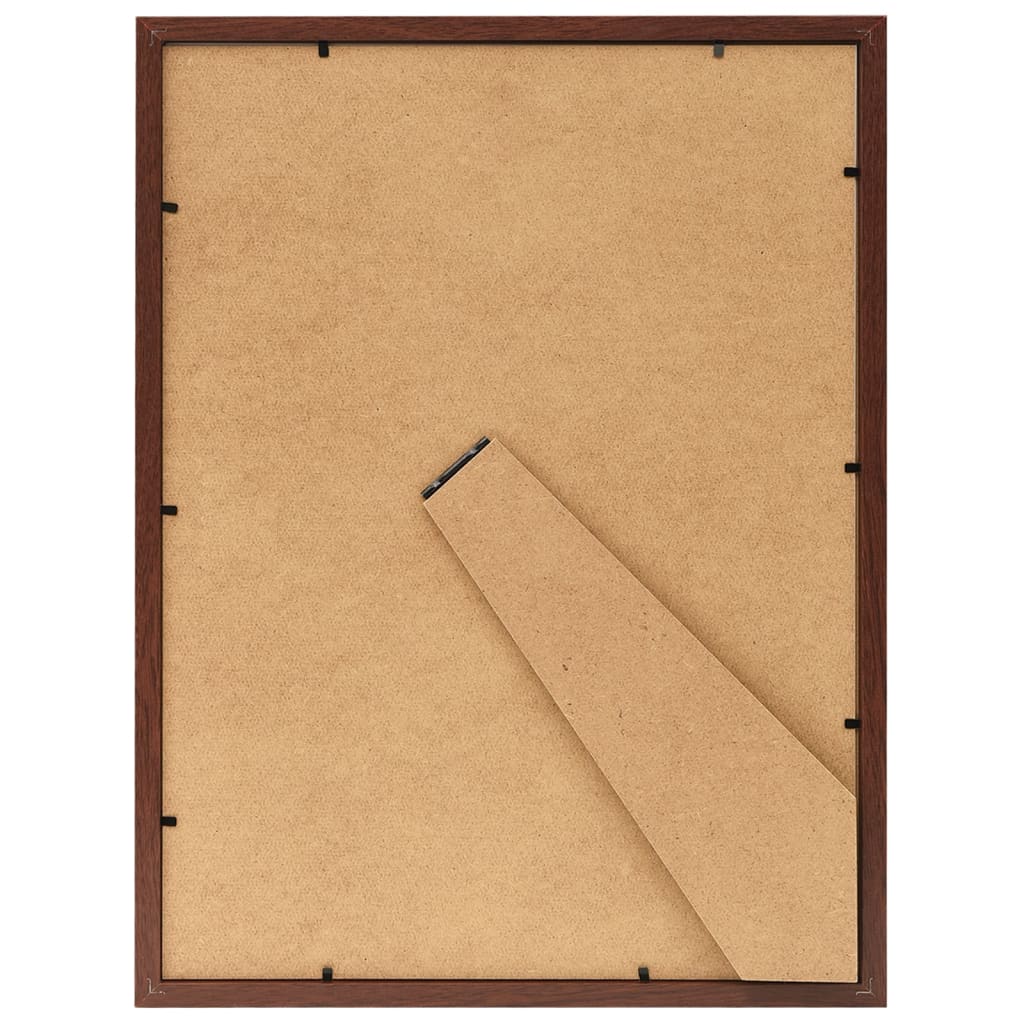 Fotolijsten 5 St Voor Wand Of Tafel 20X25 Cm Mdf Bruin