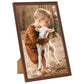 Fotolijsten 5 St Voor Wand Of Tafel 28X35 Cm Mdf Bruin