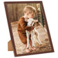 Fotolijsten 3 St Voor Tafel 30X30 Cm Mdf Bruin