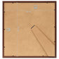 Fotolijsten 3 St Voor Wand Of Tafel 40X40 Cm Mdf Bruin