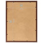 Fotolijsten 3 St Voor Wand 40X50 Cm Mdf Bruin