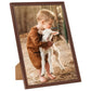 Fotolijsten 3 St Voor Wand Of Tafel 50X60 Cm Mdf Bruin