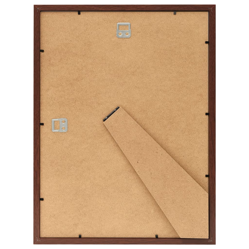 Fotolijsten 3 St Voor Wand Of Tafel 50X60 Cm Mdf Bruin