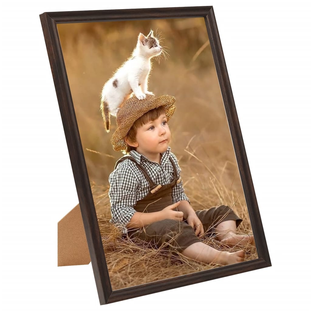 Fotolijsten 10 St Voor Tafel 13X18Cm Mdf Zwart
