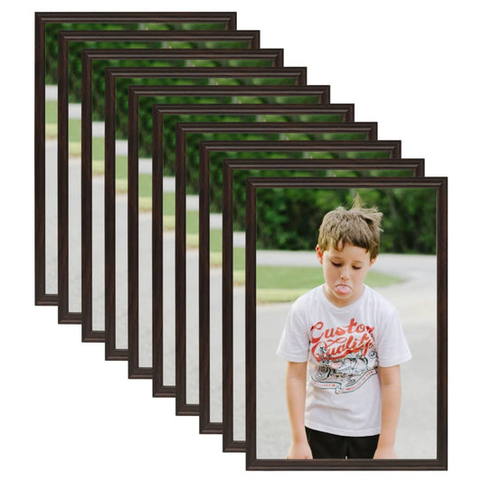 Fotolijsten 10 St Voor Tafel 15X21Cm Mdf Zwart