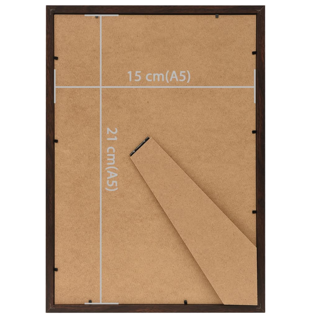 Fotolijsten 10 St Voor Tafel 15X21Cm Mdf Zwart