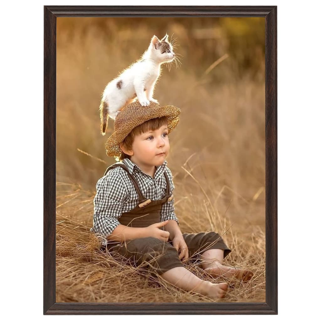 Fotolijsten 3 St Voor Tafel 20X25 Cm Mdf Zwart