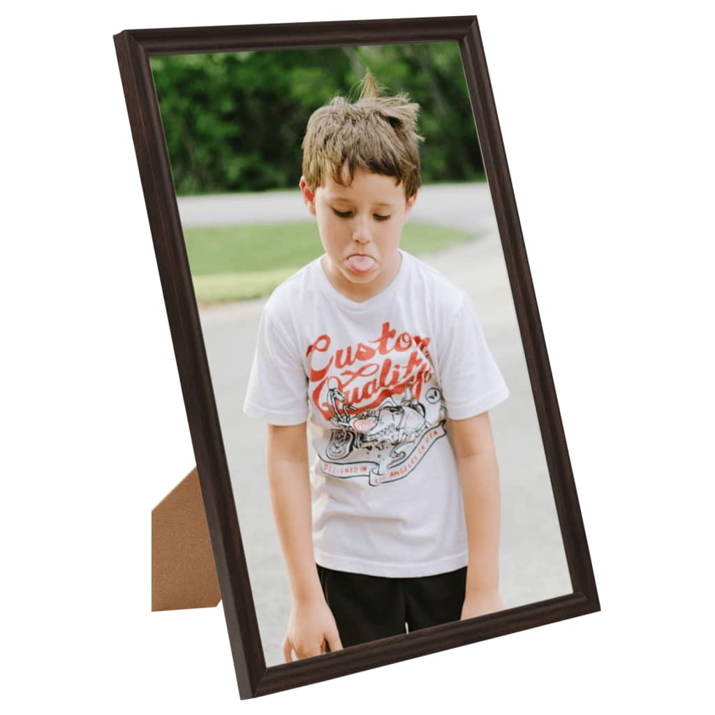 Fotolijsten 5 St Voor Wand Of Tafel 20X25 Cm Mdf Zwart