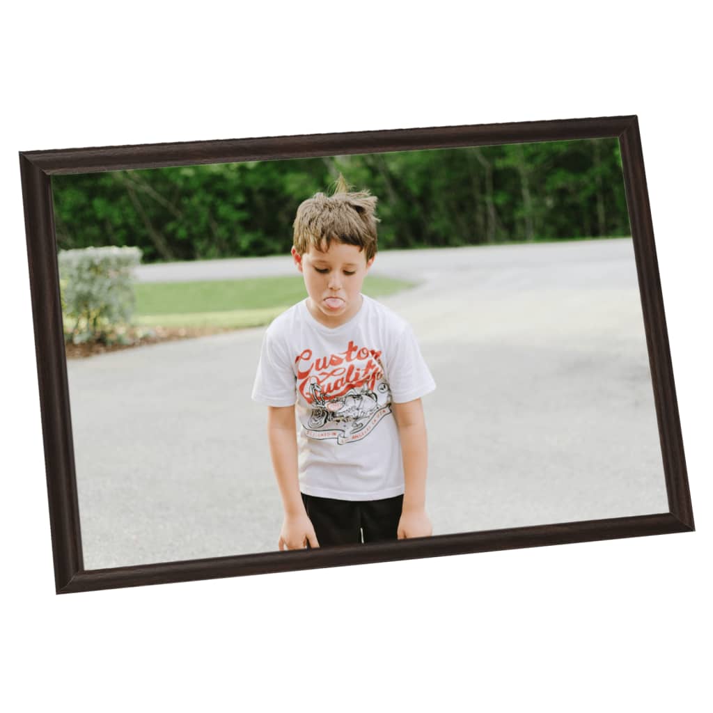 Fotolijsten 5 St Voor Wand Of Tafel 20X25 Cm Mdf Zwart
