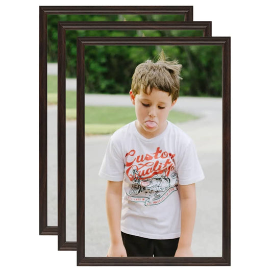 Fotolijsten 3 St Voor Tafel 21X29,7 Cm Mdf Zwart