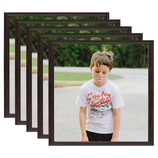 Fotolijsten 5 St Voor Tafel 30X30 Cm Mdf Zwart