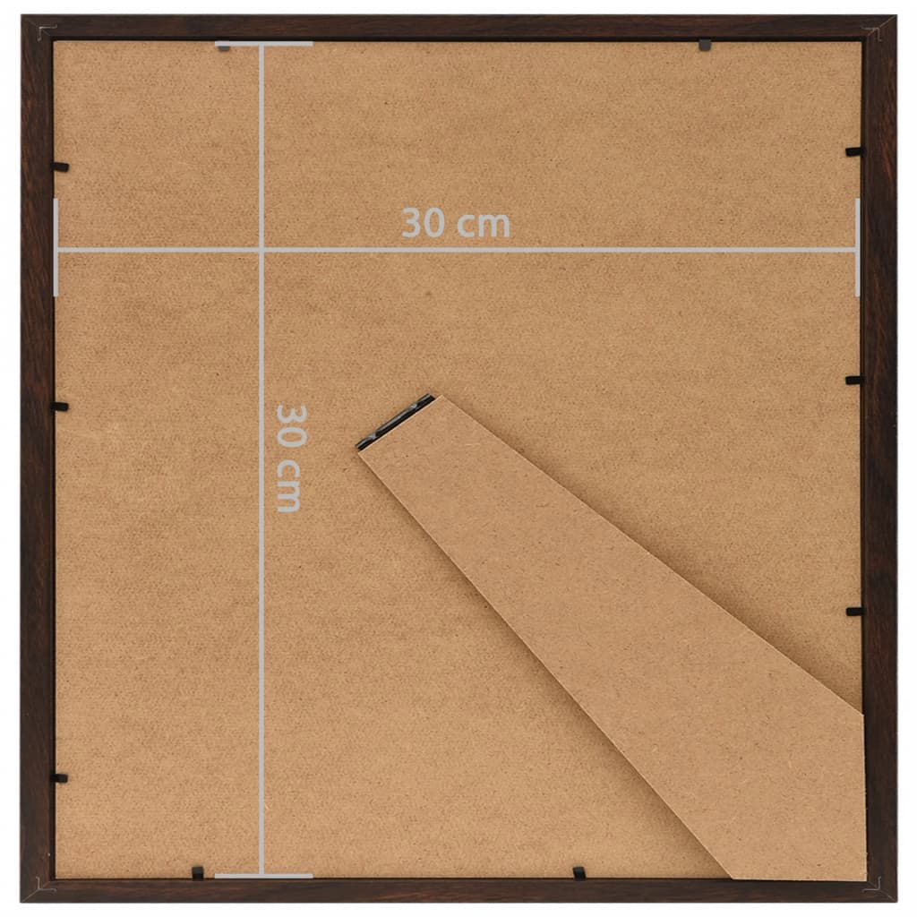 Fotolijsten 5 St Voor Tafel 30X30 Cm Mdf Zwart