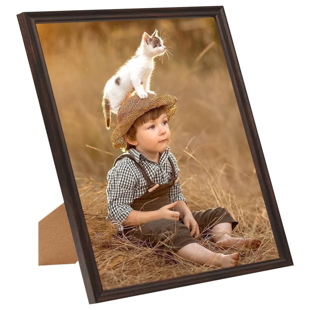 Fotolijsten 3 St Voor Wand 40X40 Cm Mdf Zwart