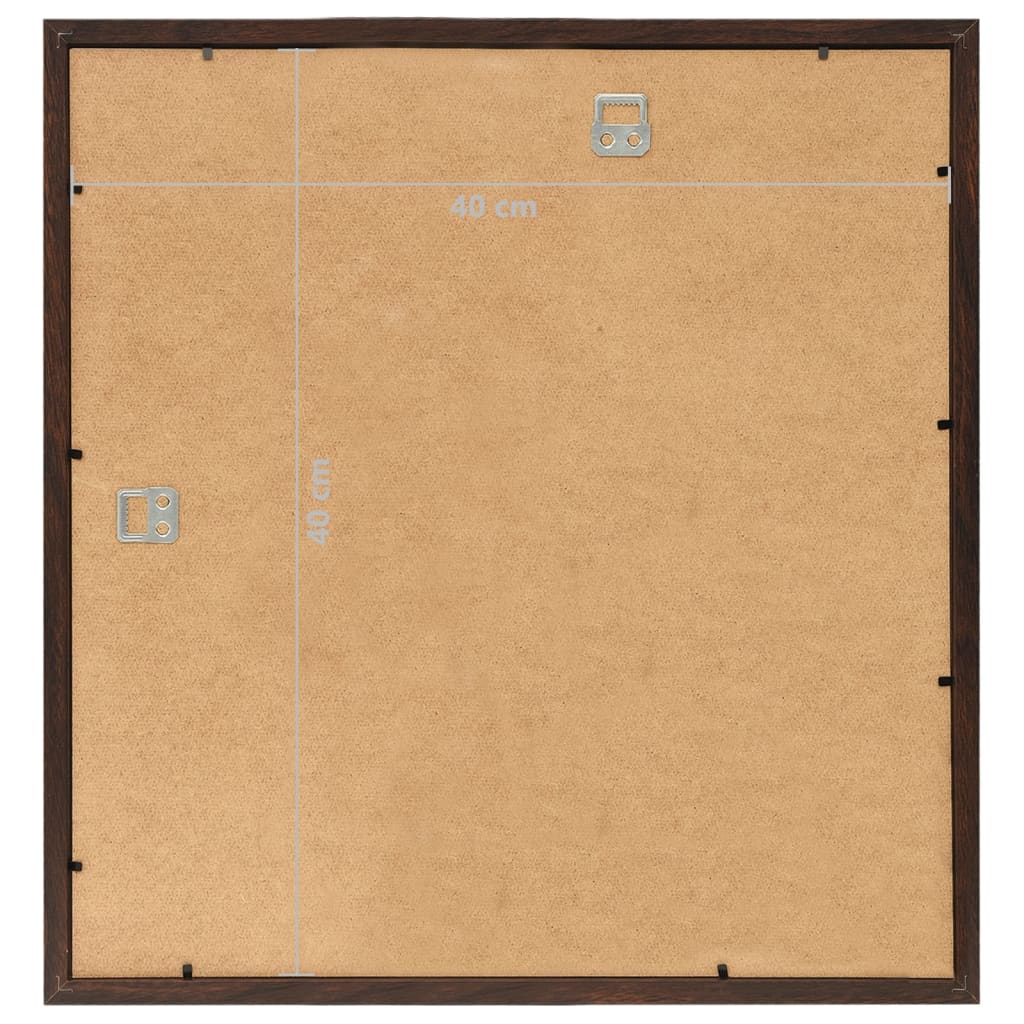 Fotolijsten 5 St Voor Wand 40X40 Cm Mdf Zwart