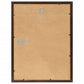 Fotolijsten 3 St Voor Wand 40X50 Cm Mdf Zwart