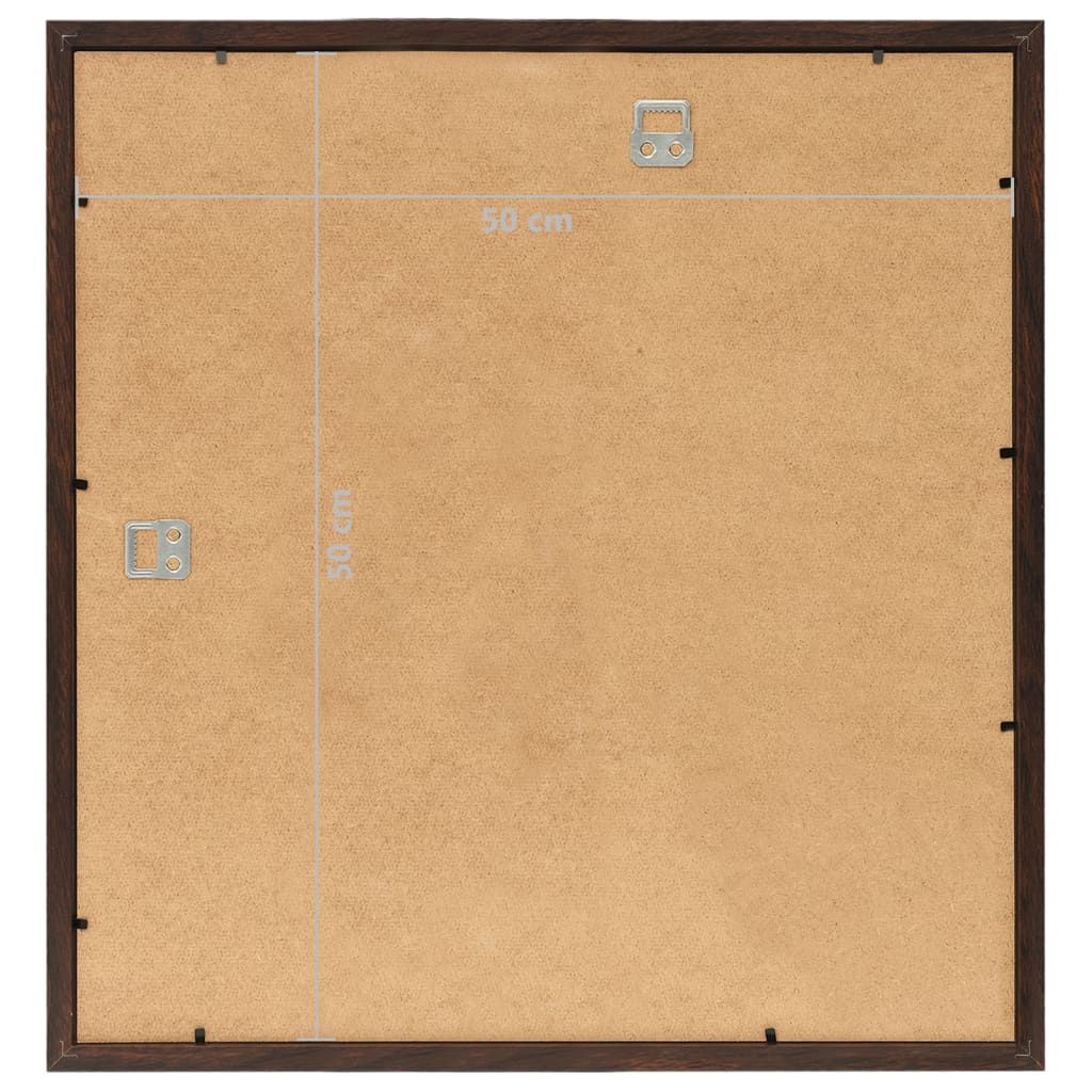 Fotolijsten 3 St Voor Wand 50X50 Cm Mdf Zwart