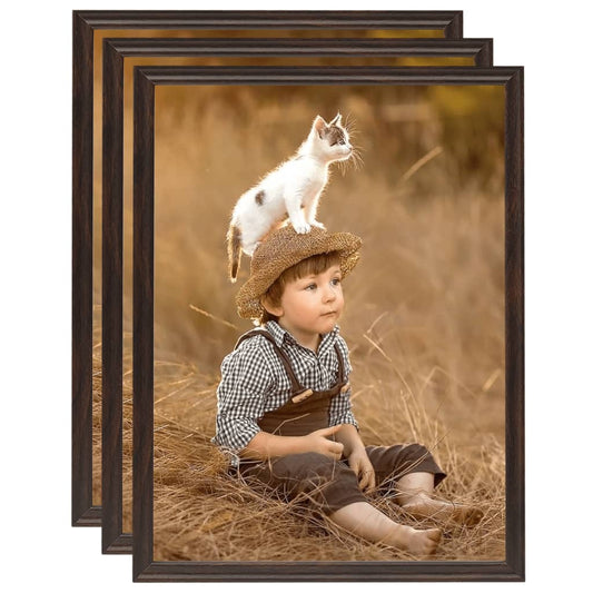 Fotolijsten 3 St Voor Wand 50X60 Cm Mdf Zwart