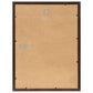 Fotolijsten 5 St Voor Wand 50X60 Cm Mdf Zwart
