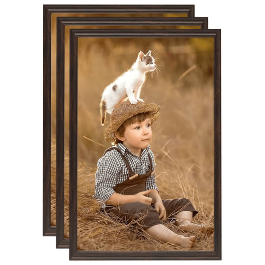 Fotolijsten 3 St Voor Wand 50X70 Cm Mdf Zwart