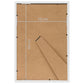 Fotolijsten 5 St Voor Wand Of Tafel 10X15 Cm Mdf Wit