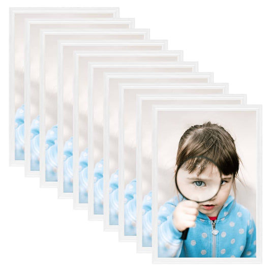 Fotolijsten 10 St Voor Tafel 15X21Cm Mdf Wit