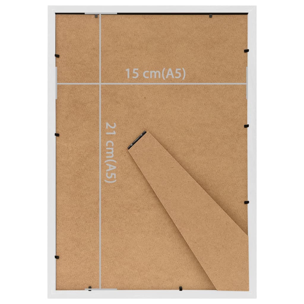Fotolijsten 10 St Voor Tafel 15X21Cm Mdf Wit