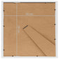 Fotolijsten 5 St Voor Tafel 20X20 Cm Mdf Wit
