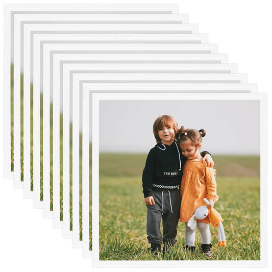 Fotolijsten 10 St Voor Tafel 20X20Cm Mdf Wit