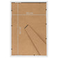 Fotolijsten 10 St Voor Tafel 20X25 Cm Mdf Wit
