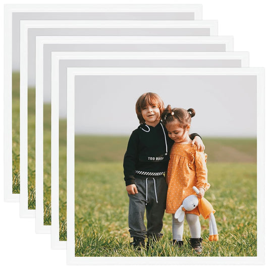 Fotolijsten 5 St Voor Wand 40X40 Cm Mdf Wit
