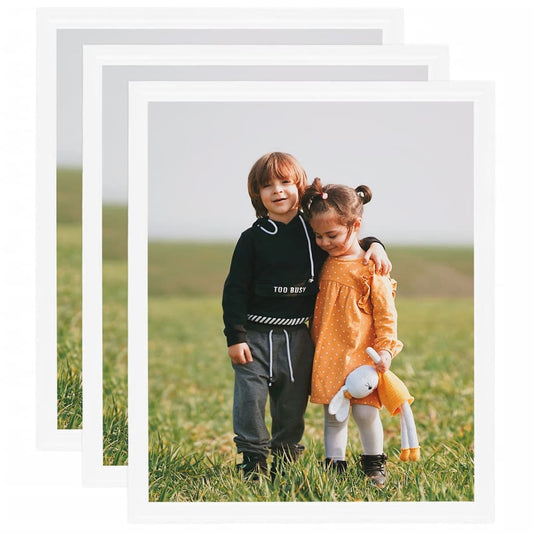 Fotolijsten 3 St Voor Wand 40X50 Cm Mdf Wit