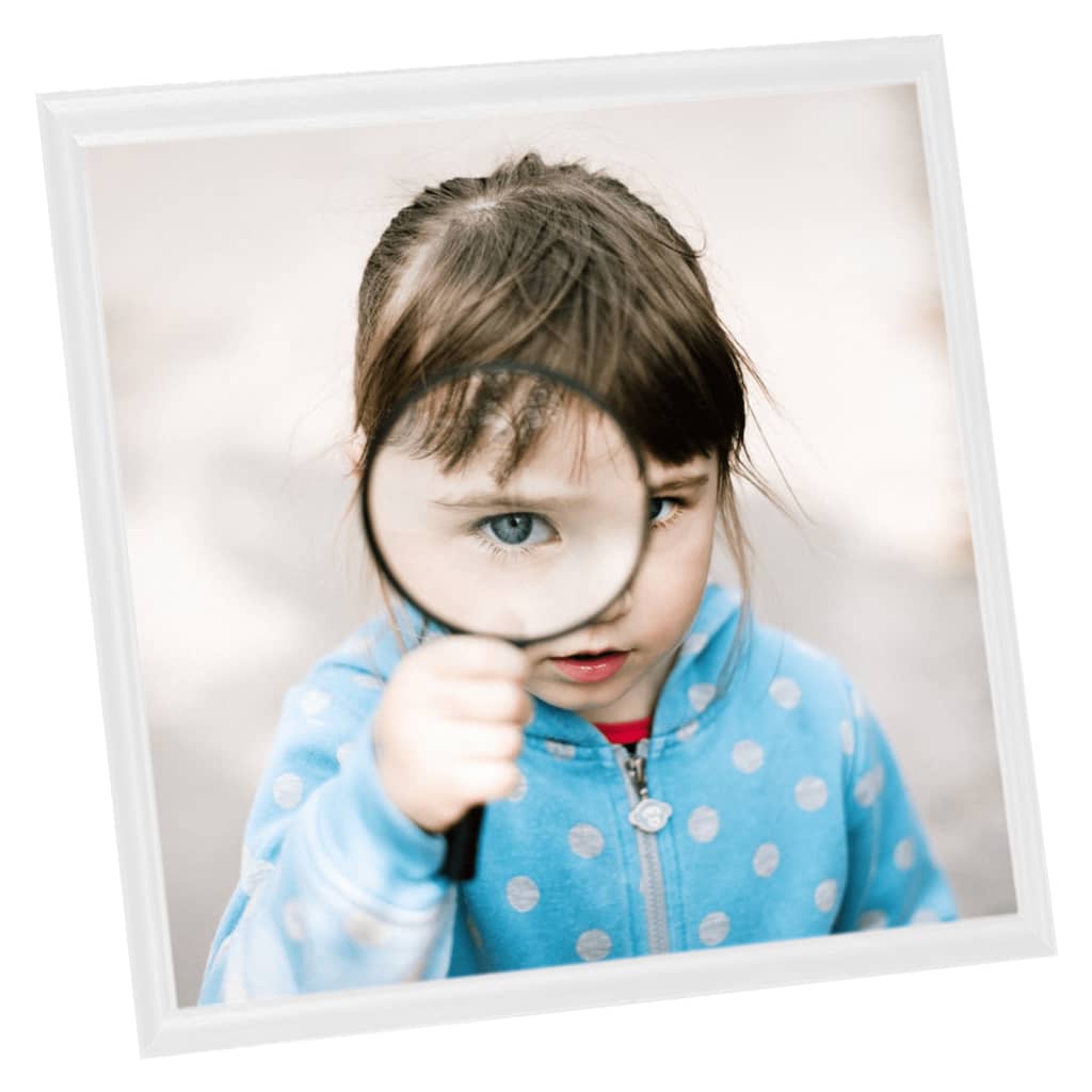 Fotolijsten 3 St Voor Wand 50X50 Cm Mdf Wit