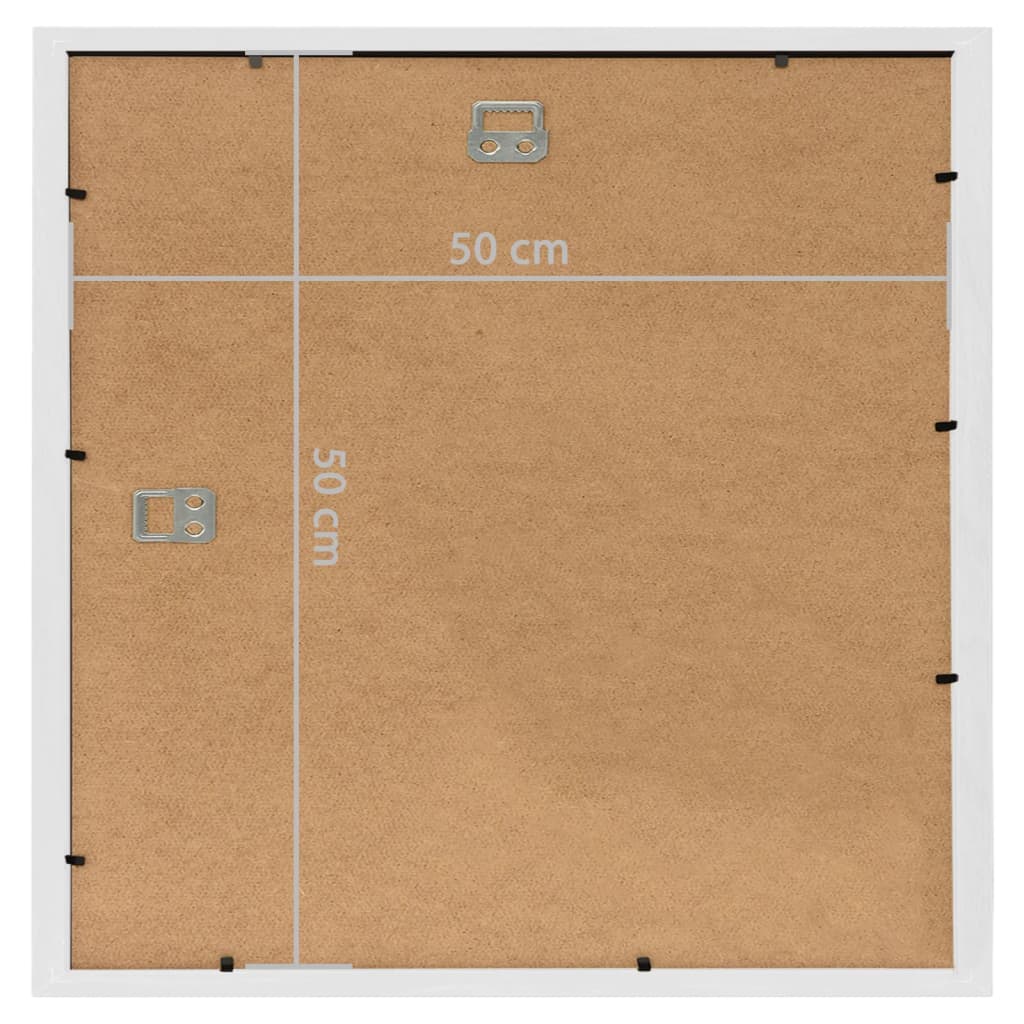 Fotolijsten 3 St Voor Wand 50X50 Cm Mdf Wit