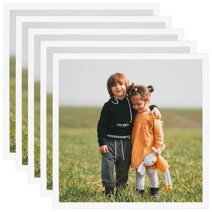 Fotolijsten 5 St Voor Wand 50X50 Cm Mdf Wit