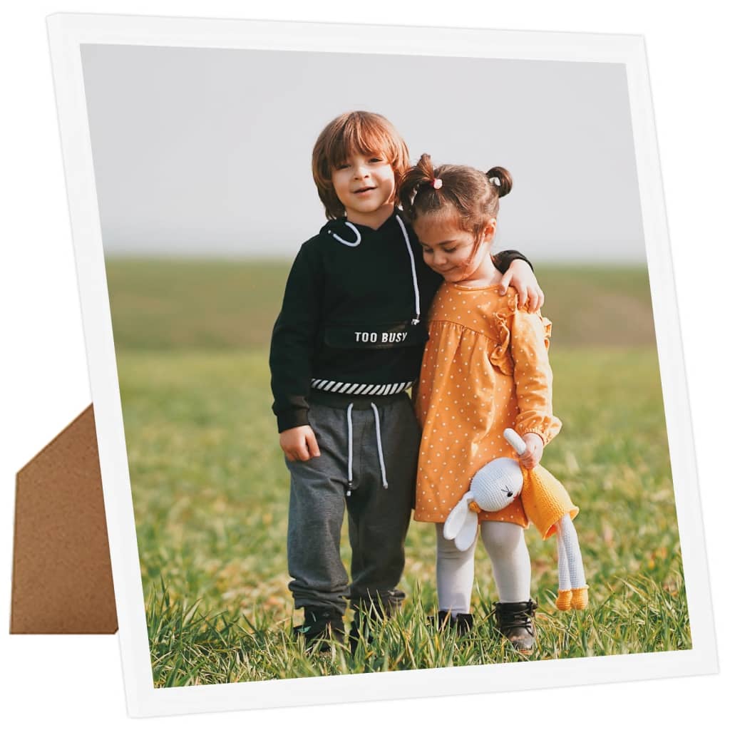 Fotolijsten 5 St Voor Wand 50X50 Cm Mdf Wit