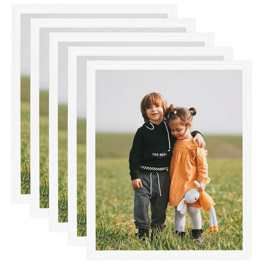 Fotolijsten 5 St Voor Wand Of Tafel 50X60 Cm Mdf Wit