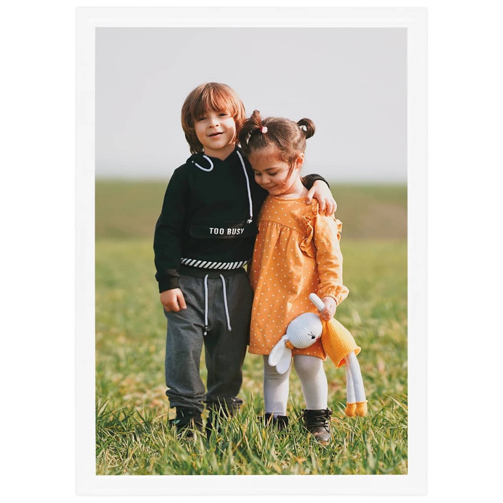 Fotolijsten 5 St Voor Wand Of Tafel 59,4X84 Cm Mdf Wit
