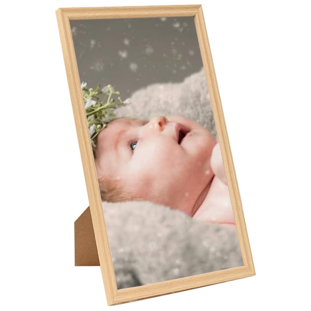Fotolijsten 10 St Voor Tafel 15X21 Cm Lichteikenkleurig