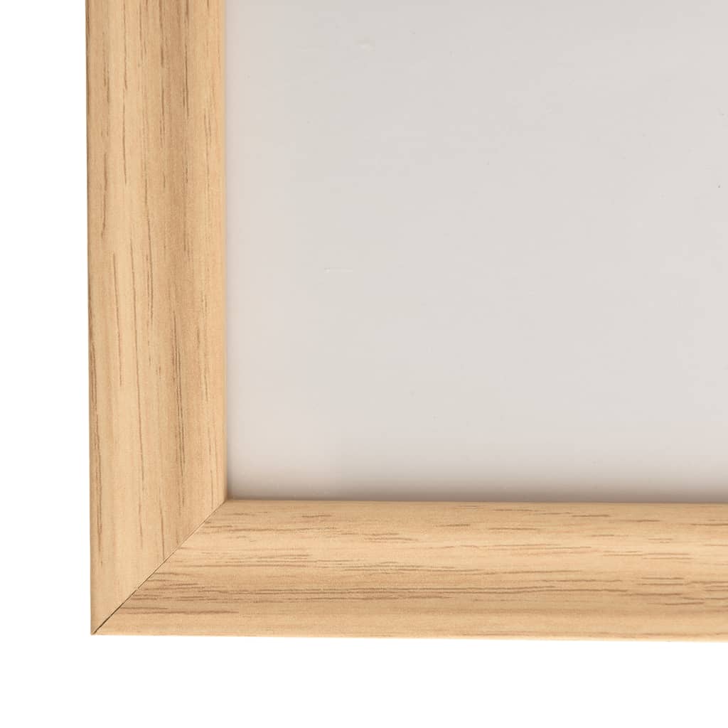 Fotolijsten 5 St Voor Wand Of Tafel 21X29,7 Cm Lichteikenkleur