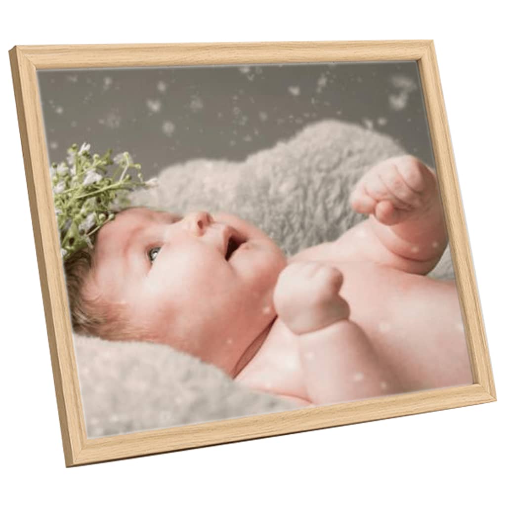Fotolijsten 5 St Voor Wand Of Tafel 28X35 Cm Lichteikenkleurig