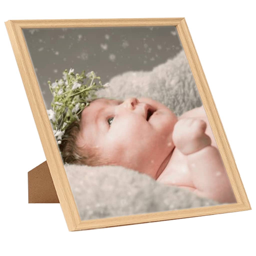 Fotolijsten 3 St Voor Wand 50X50 Cm Lichteikenkleurig