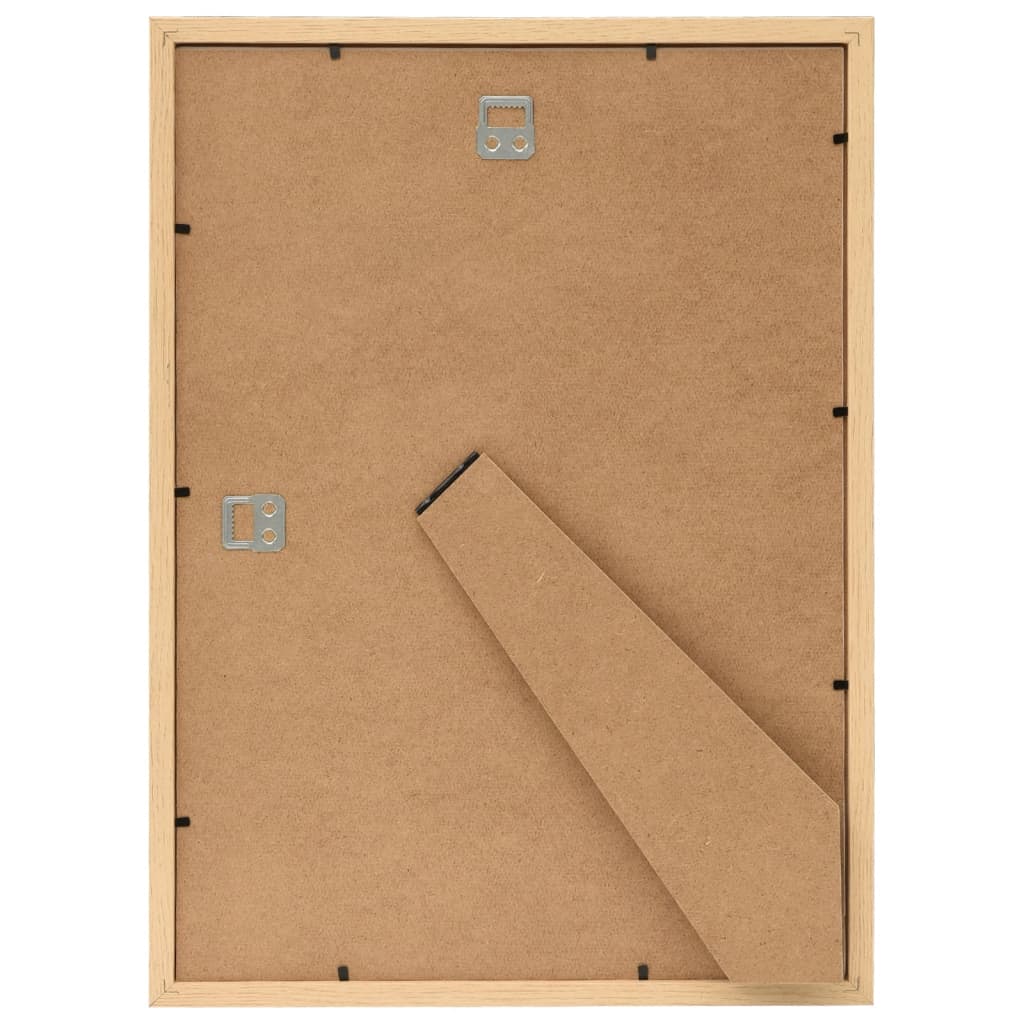Fotolijsten 3 St Voor Wand Of Tafel 59,4X84 Cm Lichteikenkleur