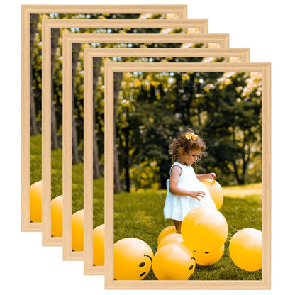 Fotolijsten 5 St Voor Wand Of Tafel 59,4X84 Cm Lichteikenkleur