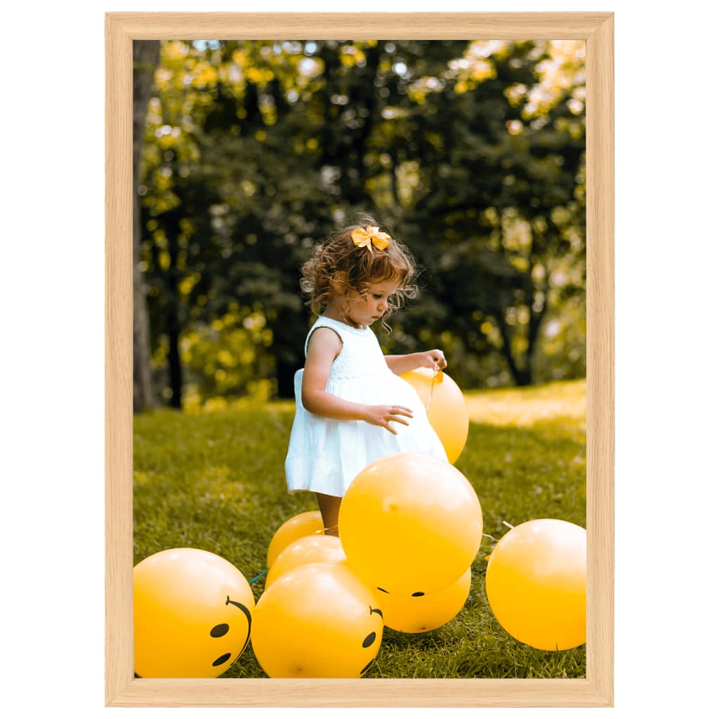 Fotolijsten 5 St Voor Wand Of Tafel 59,4X84 Cm Lichteikenkleur