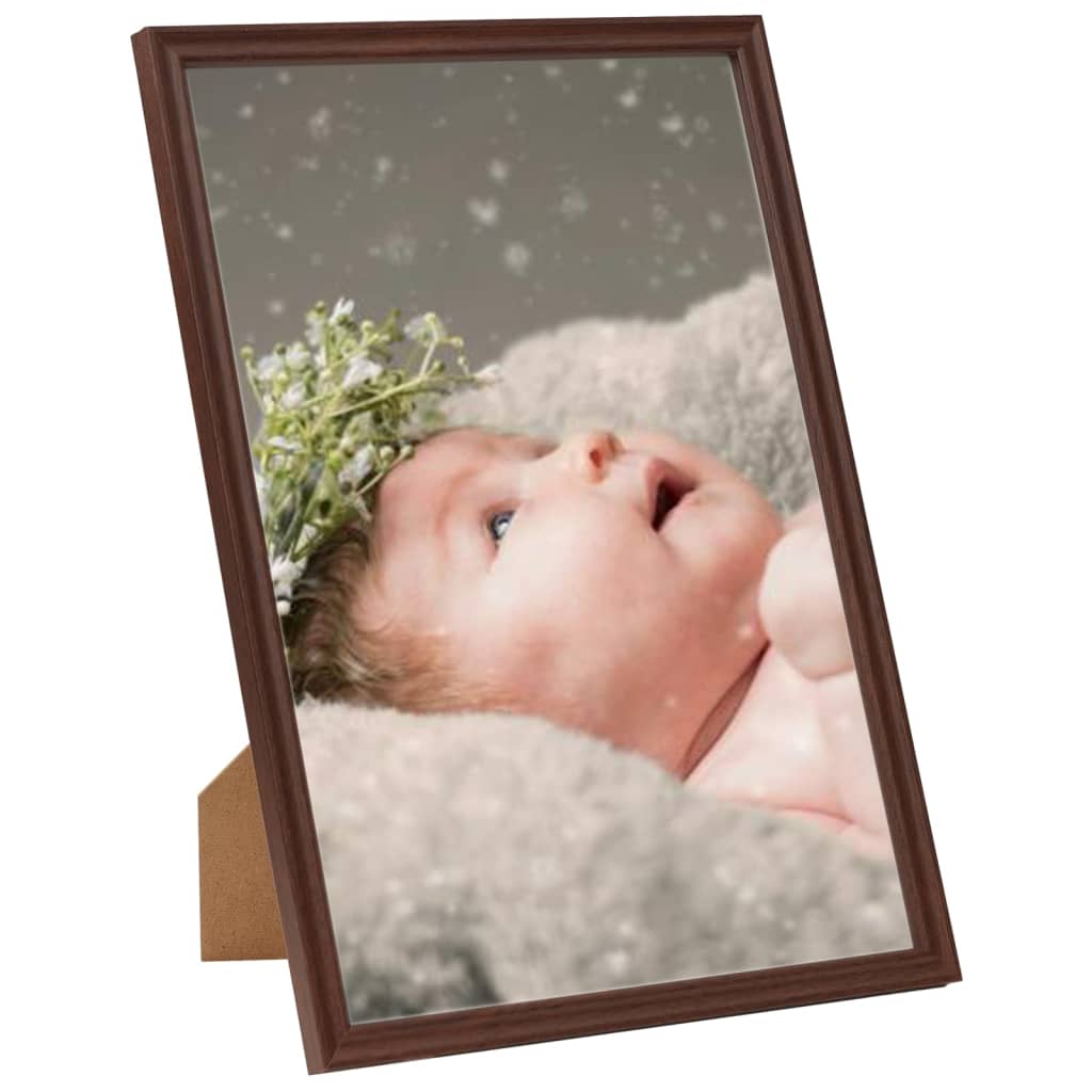 Fotolijsten 10 St Voor Wand Of Tafel 10X15 Cm Donkerrood