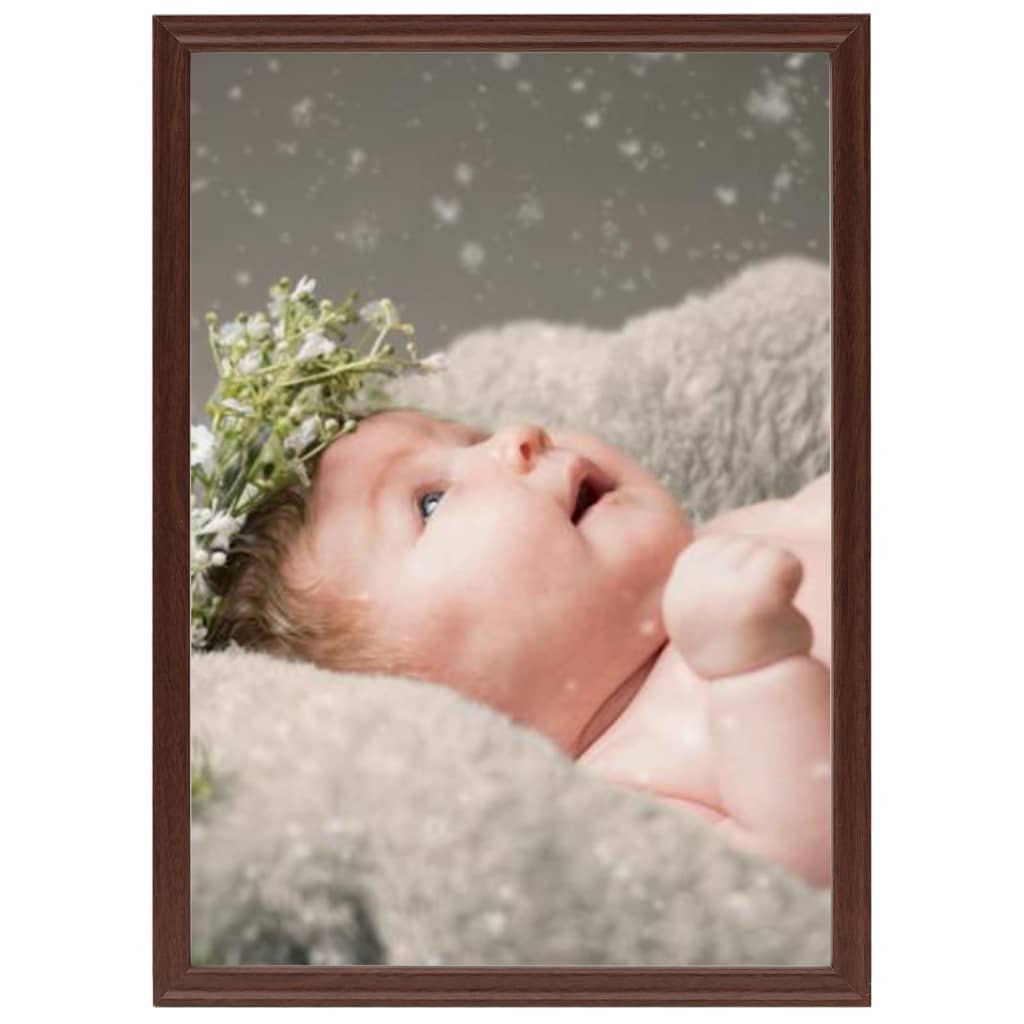 Fotolijsten 10 St Voor Wand Of Tafel 10X15 Cm Donkerrood