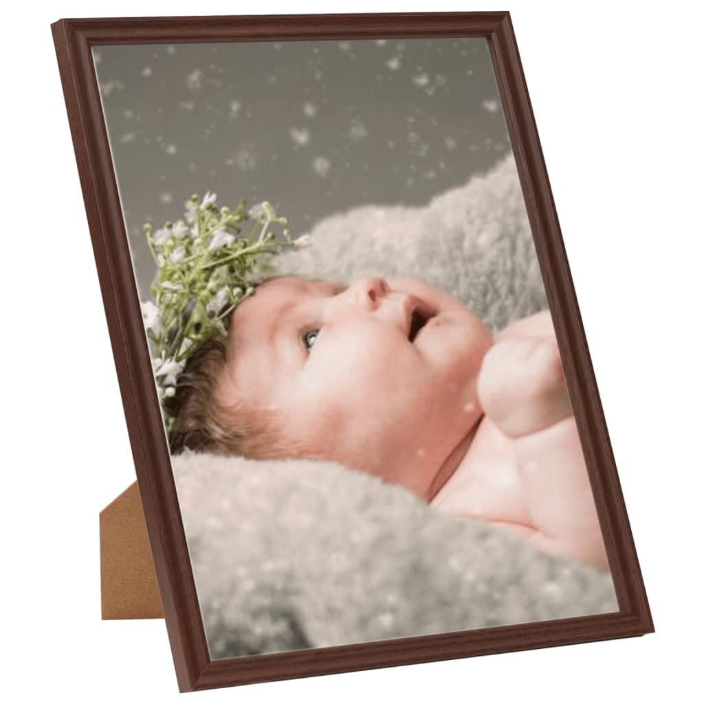 Fotolijsten 10 St Voor Wand Of Tafel 13X18 Cm Donkerrood